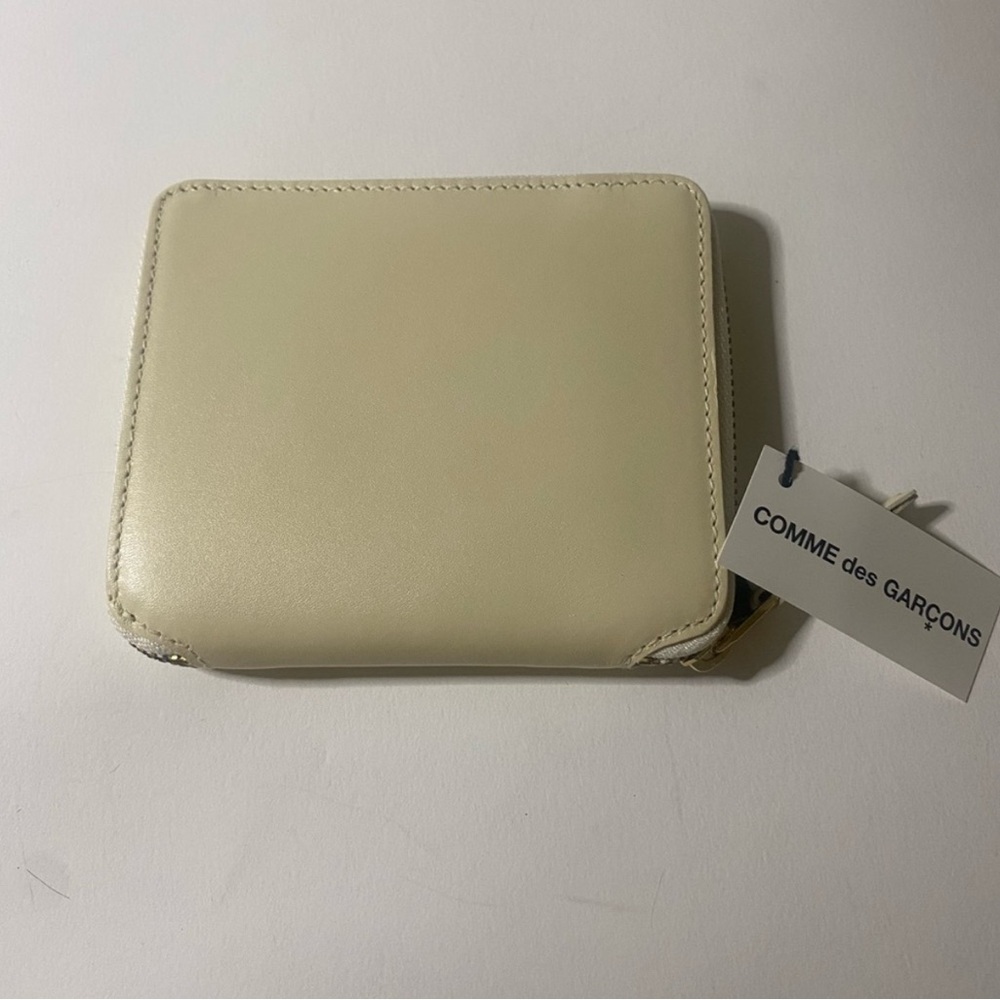 comme des garçons zip around wallet